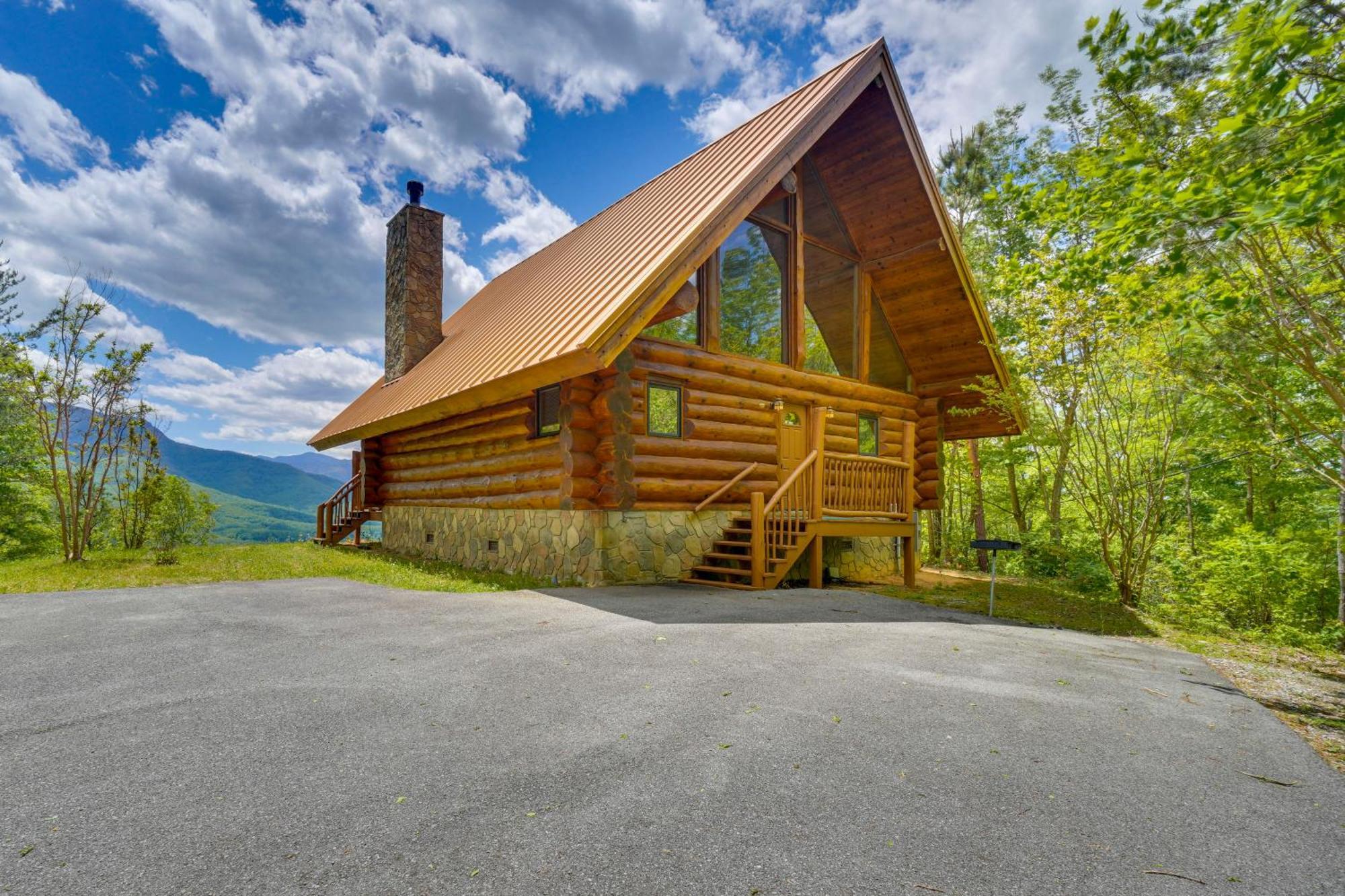Gatlinburg Cabin With Hot Tub About 11 Miles To Downtown Εξωτερικό φωτογραφία