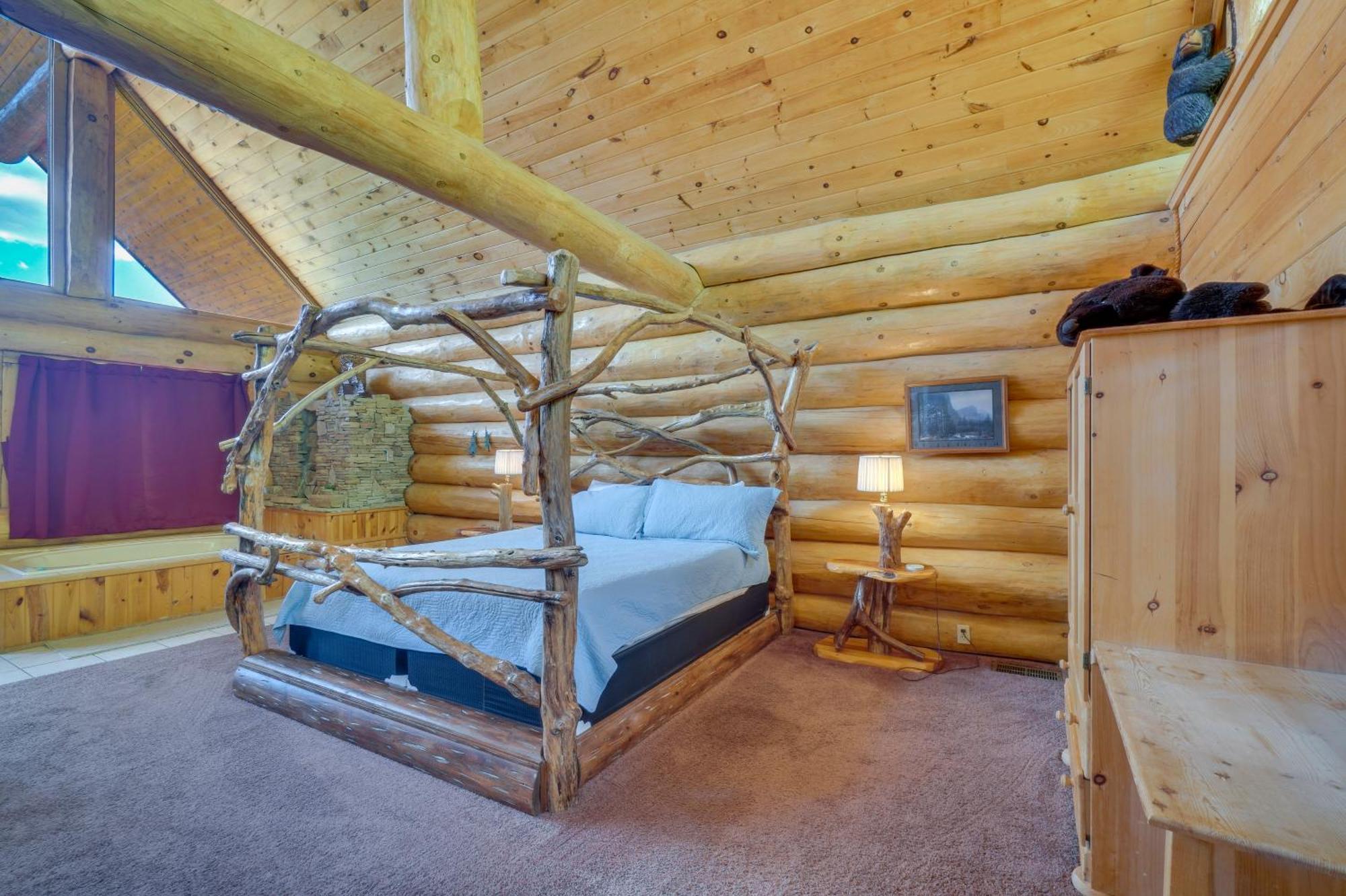 Gatlinburg Cabin With Hot Tub About 11 Miles To Downtown Εξωτερικό φωτογραφία