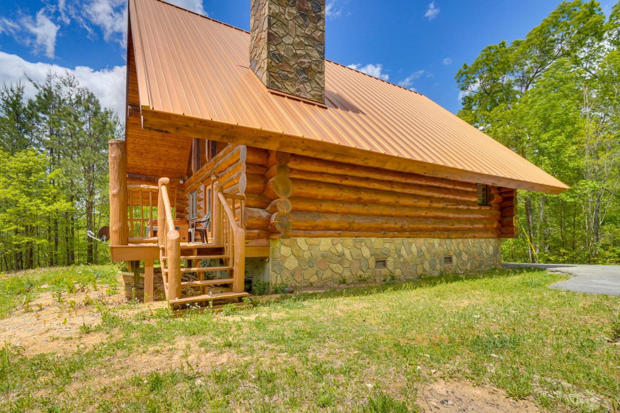 Gatlinburg Cabin With Hot Tub About 11 Miles To Downtown Εξωτερικό φωτογραφία