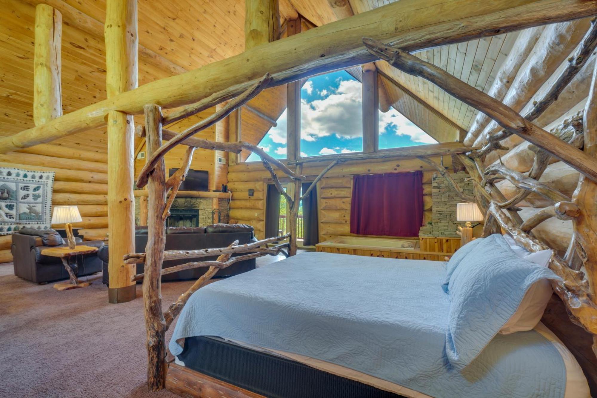 Gatlinburg Cabin With Hot Tub About 11 Miles To Downtown Εξωτερικό φωτογραφία